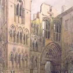 Ruins of the Abbey of Holyrood